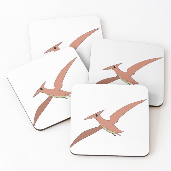 Item preview, Chubby Pterodactyl (color) designed and sold by FloofCat.