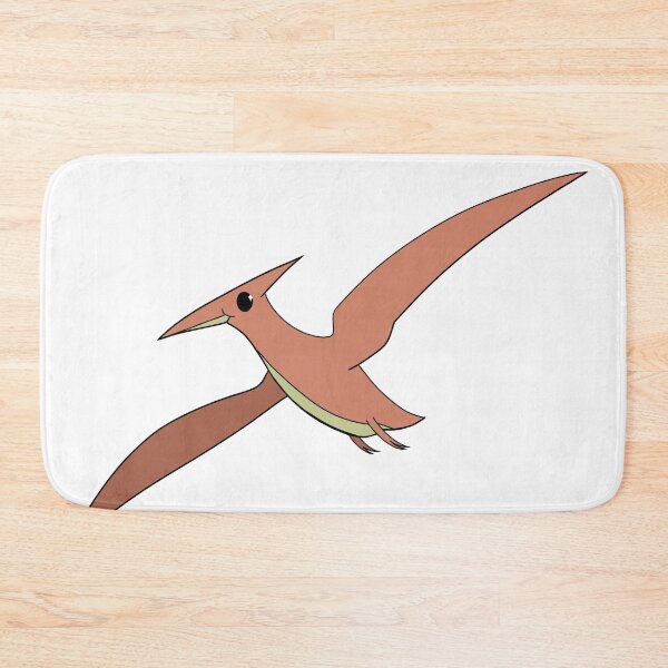 Item preview, Chubby Pterodactyl (color) designed and sold by FloofCat.