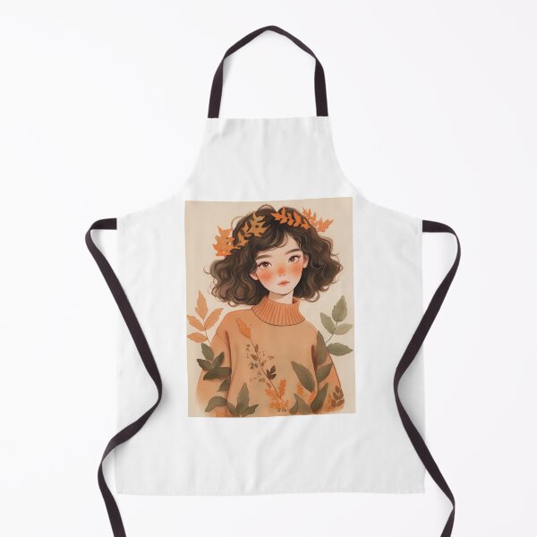 Item preview, Cute Boho Autumn Girl V2 designed and sold by ThePinkProject.