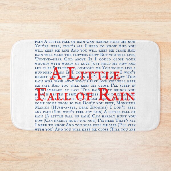 Item preview, Les Miserable Lyrics designed and sold by broadwaygirl142.