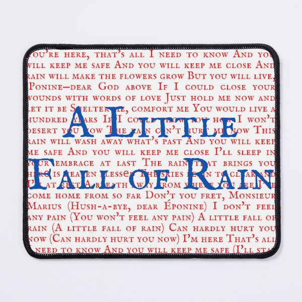 Item preview, Les Miserable Lyrics designed and sold by broadwaygirl142.