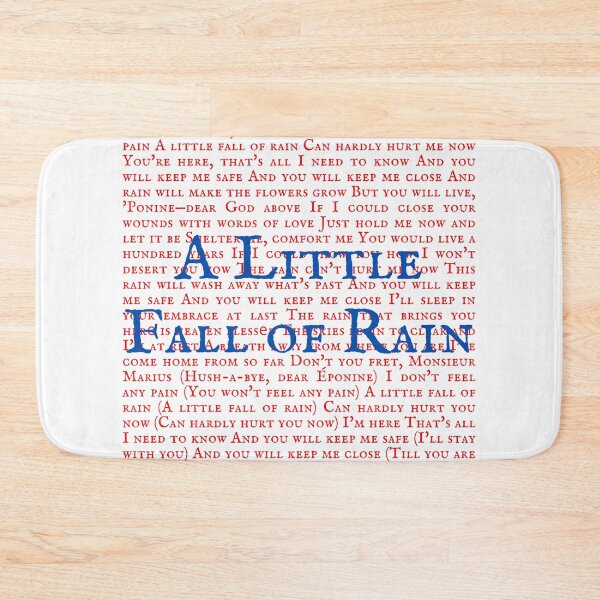 Item preview, Les Miserable Lyrics designed and sold by broadwaygirl142.