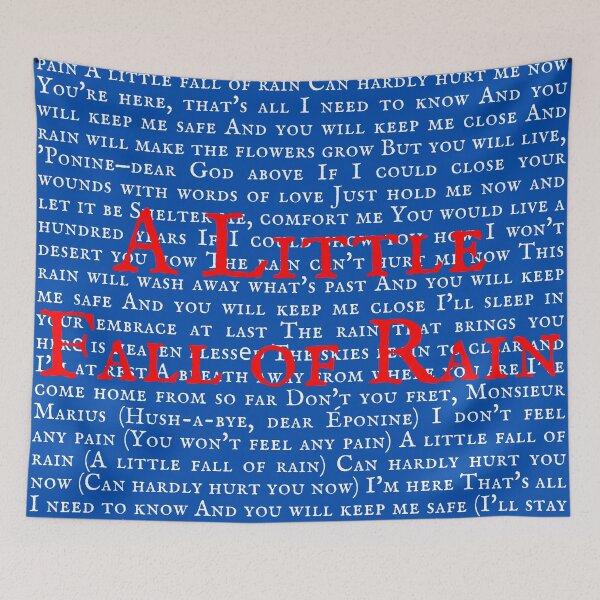 Item preview, Les Miserable Lyrics designed and sold by broadwaygirl142.