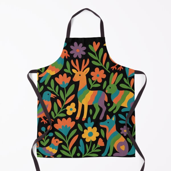 Item preview, Otomi-style animal and plant collage designed and sold by optimusprime39.