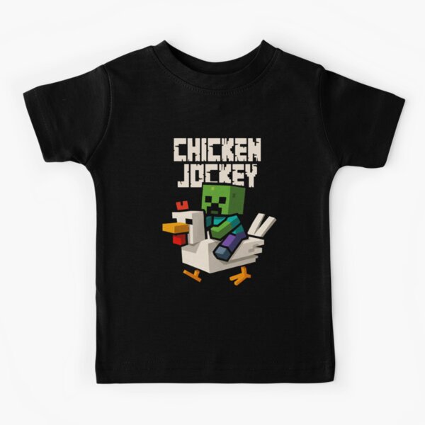 Item preview, Chicken Jockey Minecraft battle movie fighting  designed and sold by SkeletonsDanger.