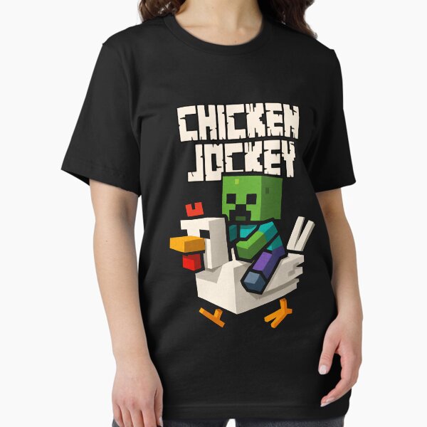 Item preview, Chicken Jockey Minecraft battle movie fighting  designed and sold by SkeletonsDanger.