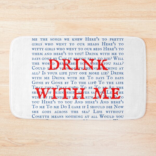 Item preview, Les Miserable Lyrics designed and sold by broadwaygirl142.