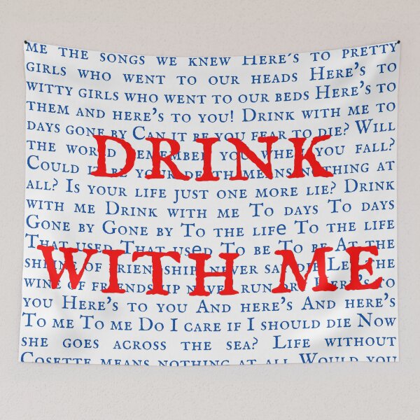 Item preview, Les Miserable Lyrics designed and sold by broadwaygirl142.