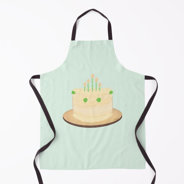 Item preview, Vintage Clover Birthday Cake designed and sold by digidoodles.
