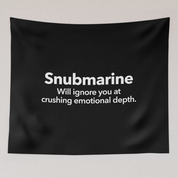 Item preview, Snubmarine designed and sold by Textitude.
