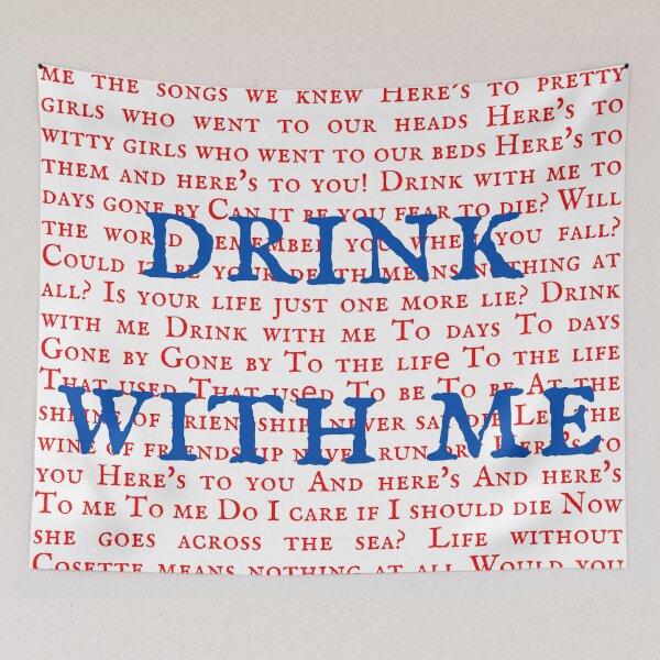 Item preview, Les Miserable Lyrics designed and sold by broadwaygirl142.