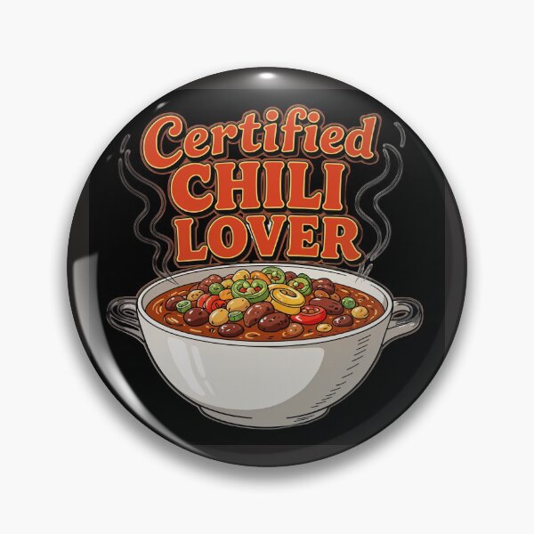 Item preview, "Certified Chili Lover" designed and sold by authormikemuncy.