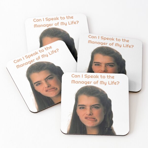 Item preview, Can I Speak to the Manager of My Life? Funny Brooke Shields designed and sold by Vicky021.