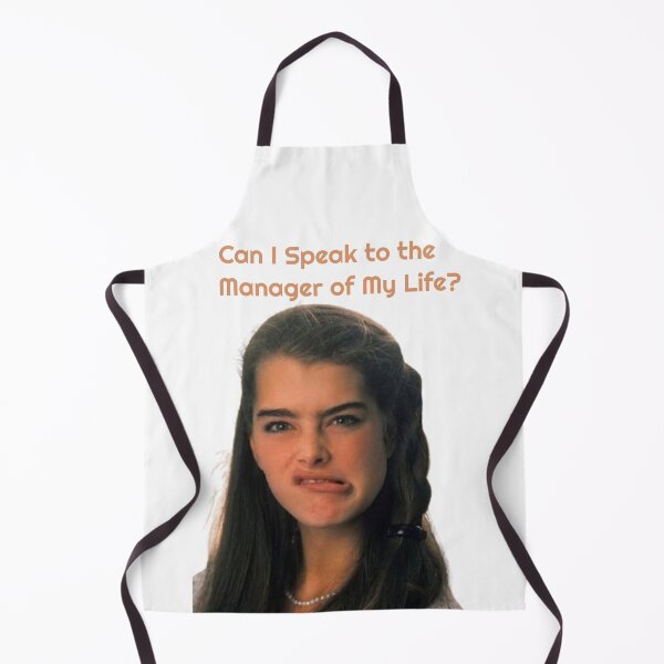 Item preview, Can I Speak to the Manager of My Life? Funny Brooke Shields designed and sold by Vicky021.
