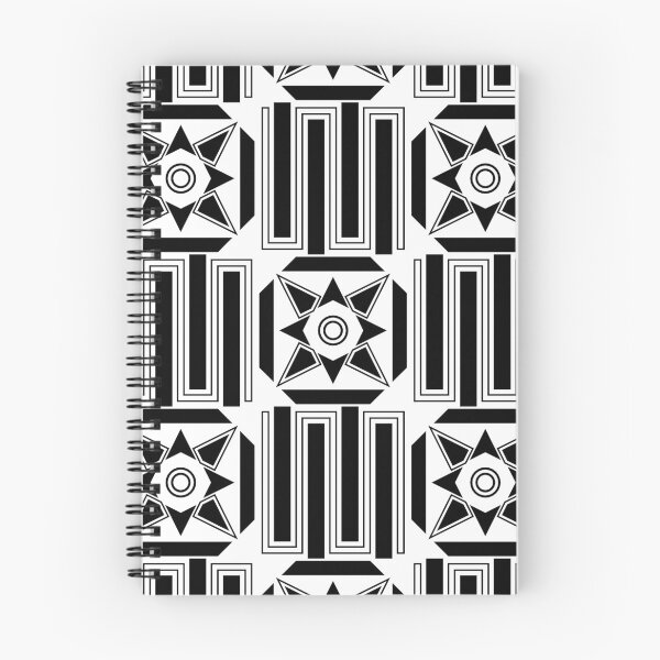 Item preview, Retro Art Deco Geometric Pattern 24.P06b.038.040 designed and sold by Space & Care - Art Deco GeoMetrica.