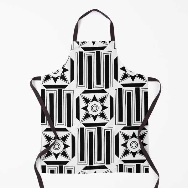 Item preview, Retro Art Deco Geometric Pattern 24.P06b.038.040 designed and sold by Space & Care - Art Deco GeoMetrica.