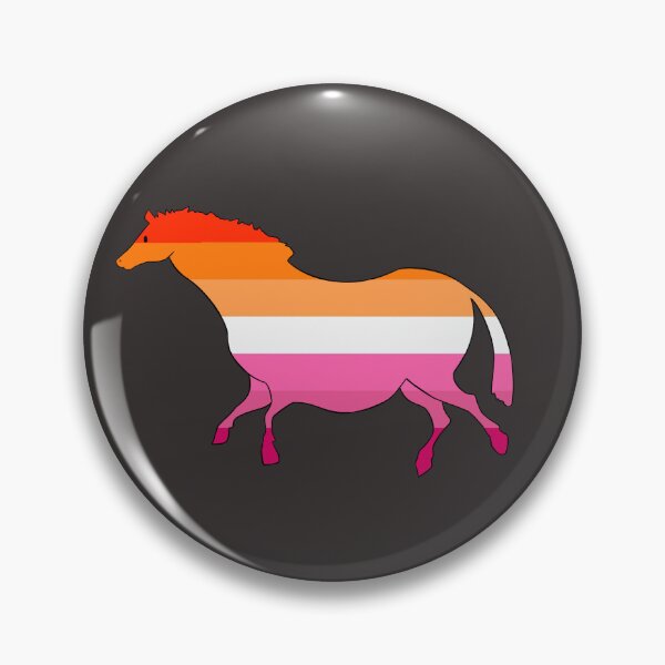 Item preview, Lesbian Pride Cave Horse designed and sold by SilvrAlligatr.