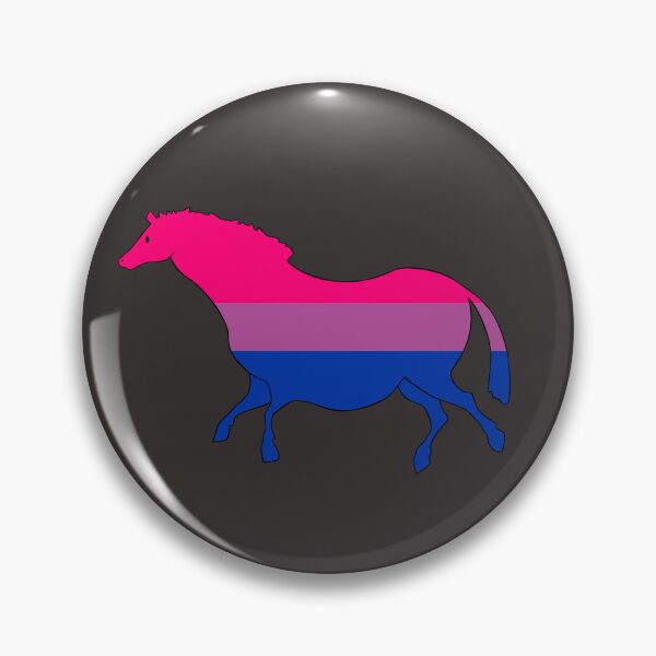 Item preview, Bisexual Pride Cave Horse designed and sold by SilvrAlligatr.