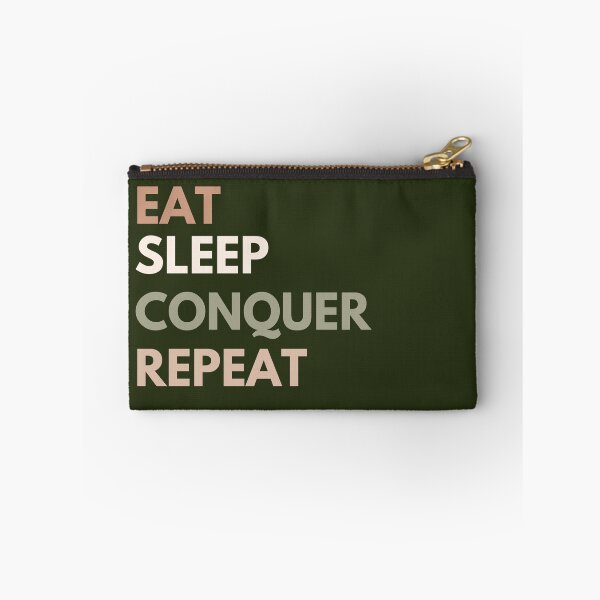 Item preview, Eat  Sleep conquer Repeat designed and sold by AmmarSherJaan.