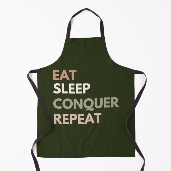 Item preview, Eat Sleep conquer Repeat designed and sold by AmmarSherJaan.