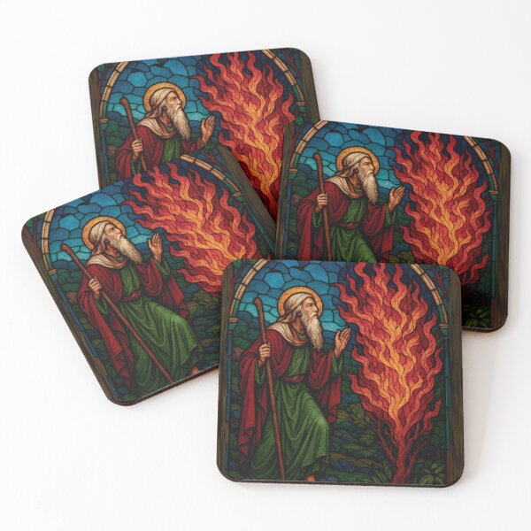 Item preview, Sacred Flame: Ignite Your Faith with Moses and the Burning Bush designed and sold by jglobal360.