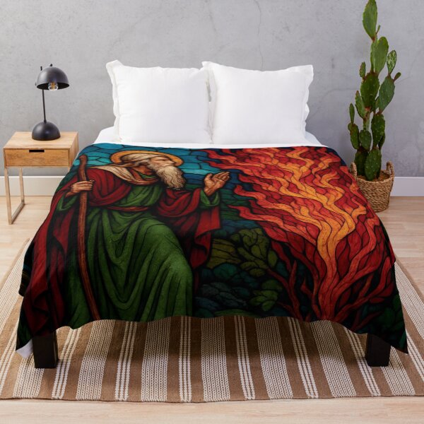 Item preview, Sacred Flame: Ignite Your Faith with Moses and the Burning Bush designed and sold by jglobal360.