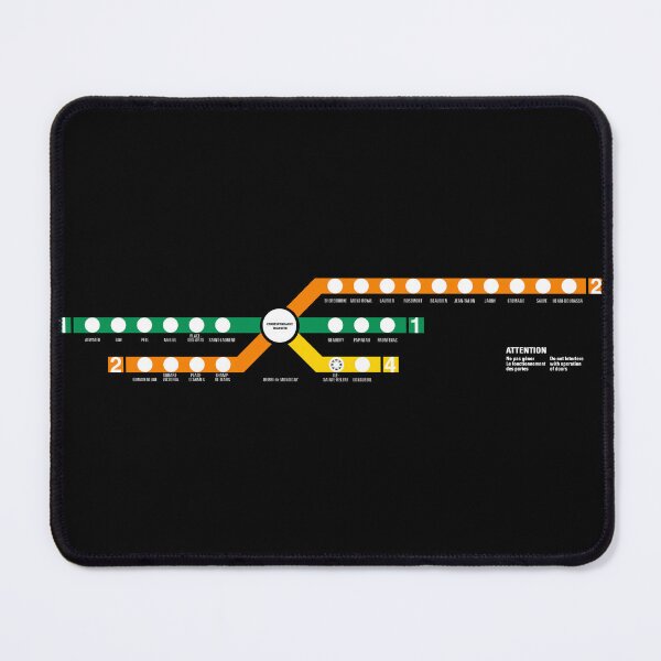 Item preview, Metro Montreal's 1967 Map designed and sold by The Nostalgia Vault.