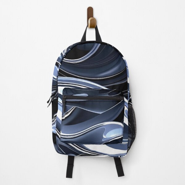 Item preview, Elegant Blue Glass Reflective Waves Design designed and sold by greenflashwear.