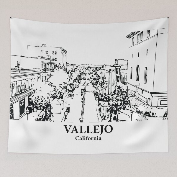 Item preview, Vallejo – California designed and sold by Lakeric Cityscapes.