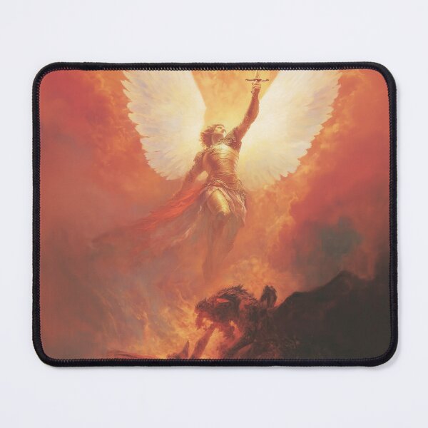 Item preview, Saint Michael the Archangel designed and sold by SanctifiedSouls.