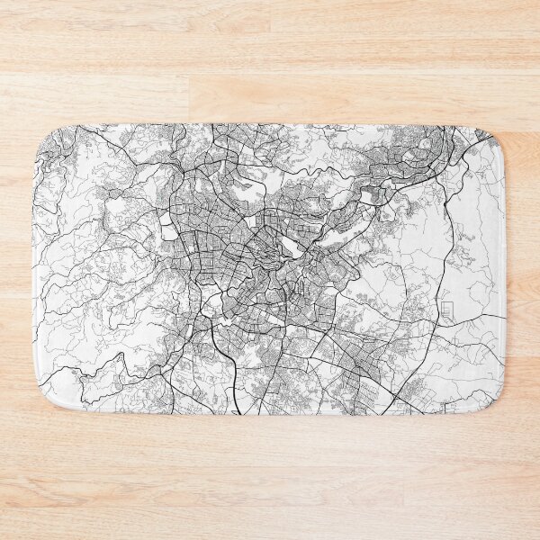 Item preview, Amman City Map of Jordan - Circle designed and sold by deMAP.