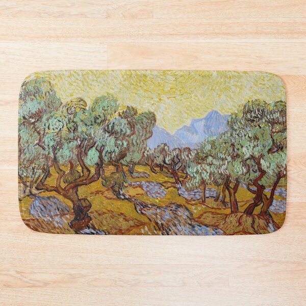 Item preview, Olive Trees with Yellow Sky and Sun by Van Gogh designed and sold by KAI-Studio.