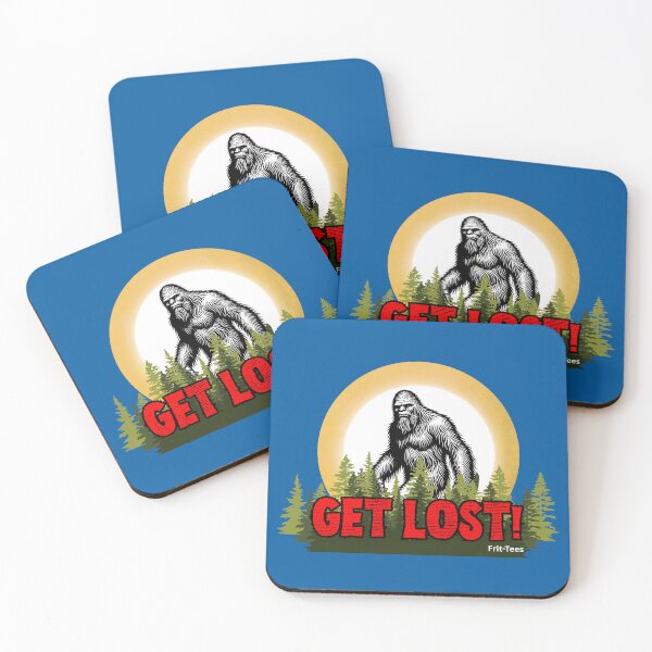 Item preview, Bigfoot Get Lost Hiking Lovers Frit-Tees designed and sold by Shean Fritts.