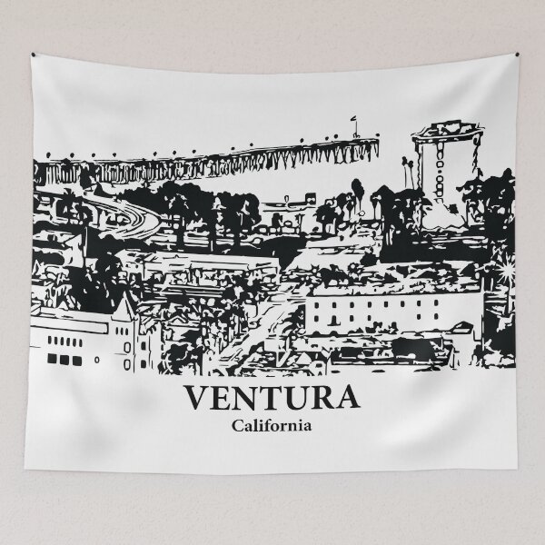 Item preview, Ventura – California designed and sold by Lakeric Cityscapes.