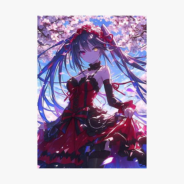 Item preview, Kurumi Tokisaki Date Live Anime Sakura Cherry Blossom Spring designed and sold by JENNIFERREE.