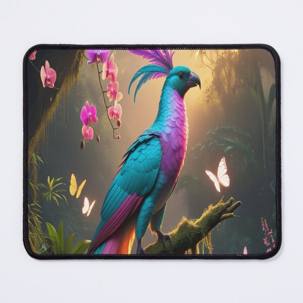 Item preview, Radiant Quetzal Sunrise Rainforest Paradise designed and sold by Max Store.