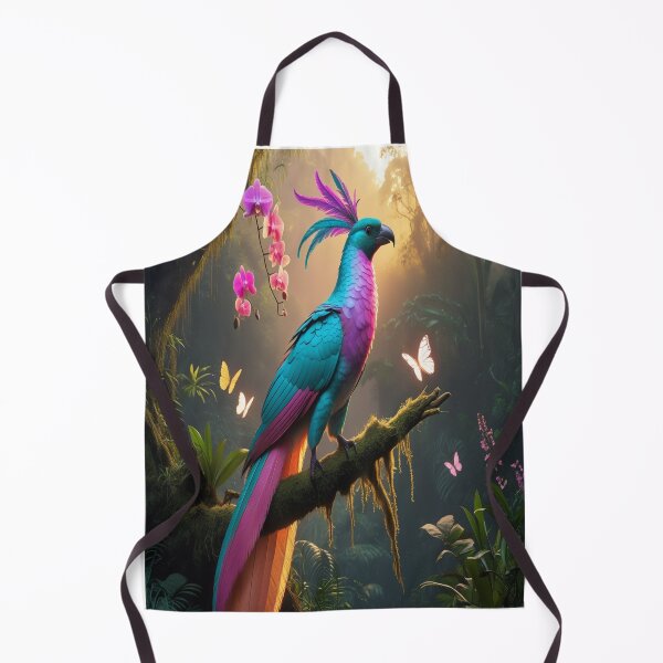 Item preview, Radiant Quetzal Sunrise Rainforest Paradise designed and sold by Max Store.