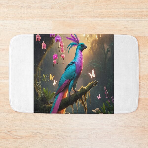 Item preview, Radiant Quetzal Sunrise Rainforest Paradise designed and sold by Max Store.