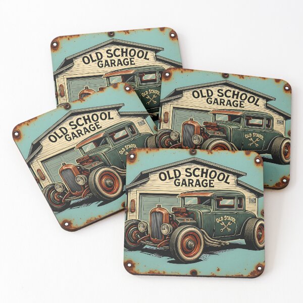 Item preview, Old School Garage Hot Rod Vintage Rat Rod  designed and sold by Friends Custom Creations.