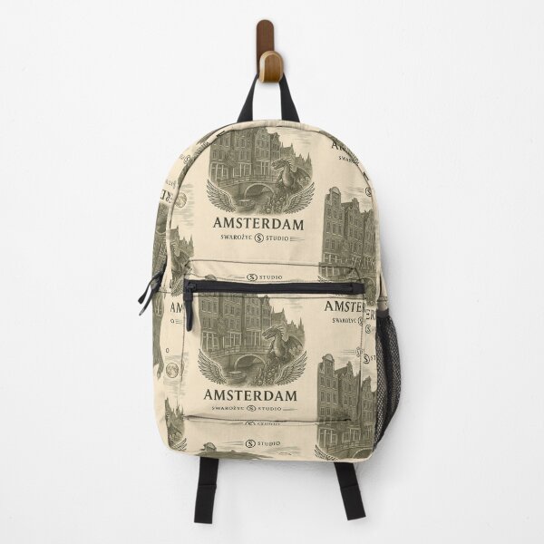 Item preview, Amsterdam – Vintage Etching by Swarożyc Studio designed and sold by SwarozycStudio.