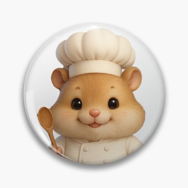 Item preview, Cute but Cooked – Hamster Chef designed and sold by TaKuLaVerse.