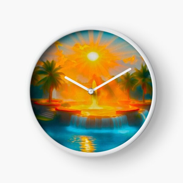Arteman Inspiration - Colleciton Oasis Paradisiaque - "Peaceful Fountain" Horloge