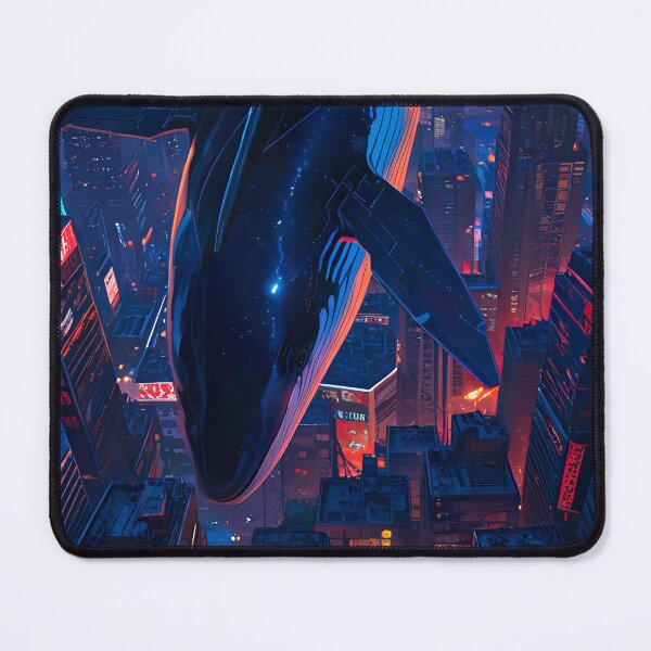 Item preview, flying whale in Japan city designed and sold by ururuty.