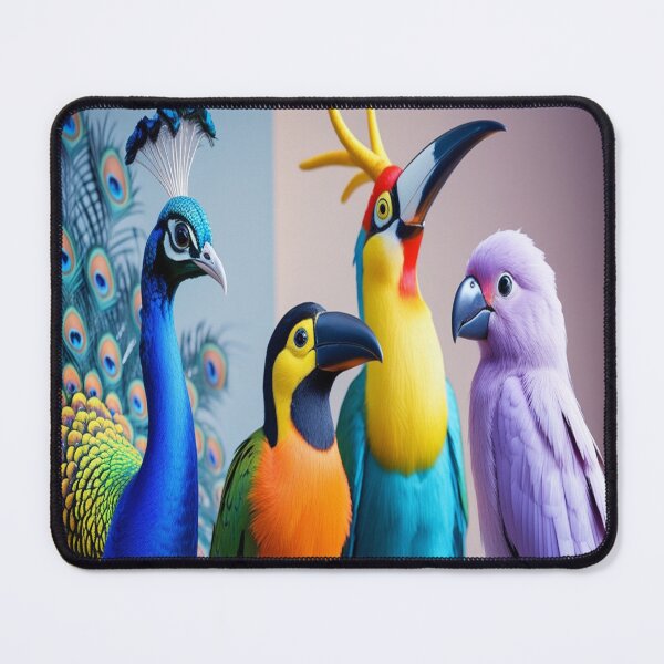 Item preview, Exotic Birds Regal Lineup Studio Portrait designed and sold by Max Store.