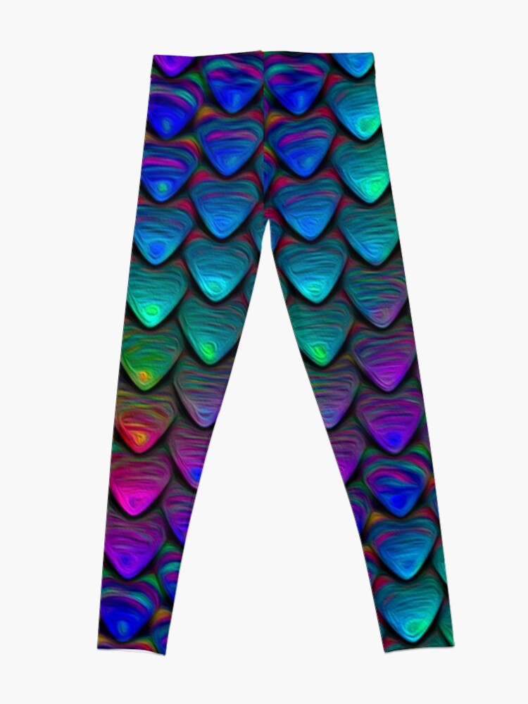 Alternate view of dragon love Leggings