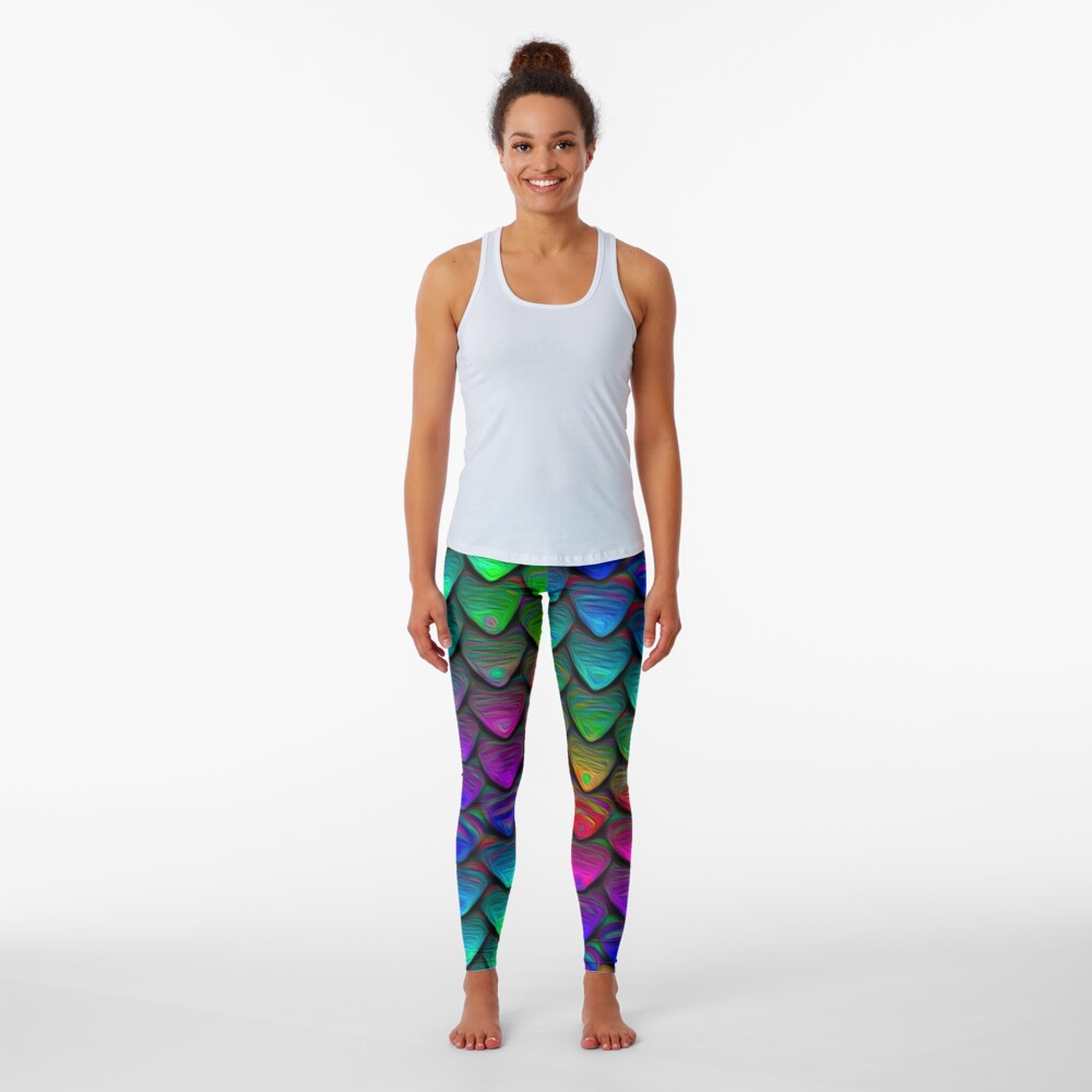 dragon love Leggings