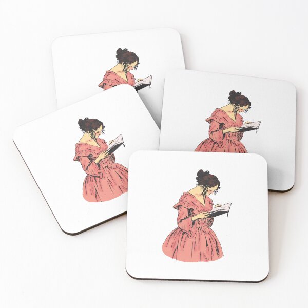 Item preview, Dark academia women reading   designed and sold by Random-ftw.