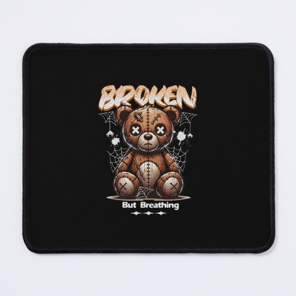 Item preview, Broken Teddy Bear Grunge Art with Emotional Gothic Vibes designed and sold by SoulFlex.