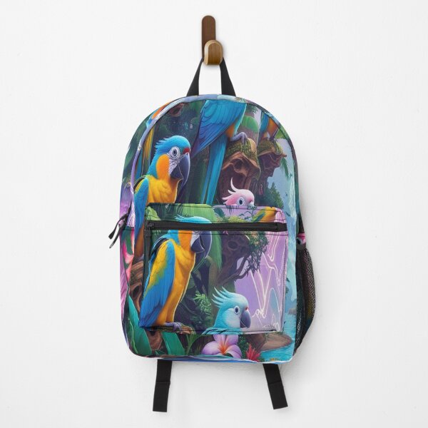 Item preview, Tropical Paradise Songbirds with Glowing Sound Waves designed and sold by Max Store.