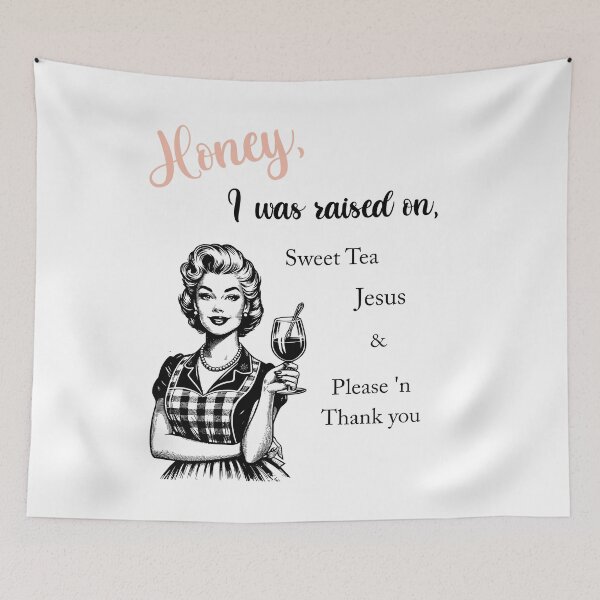 Item preview, Raised on Sweet Tea designed and sold by 5PointsDigital.
